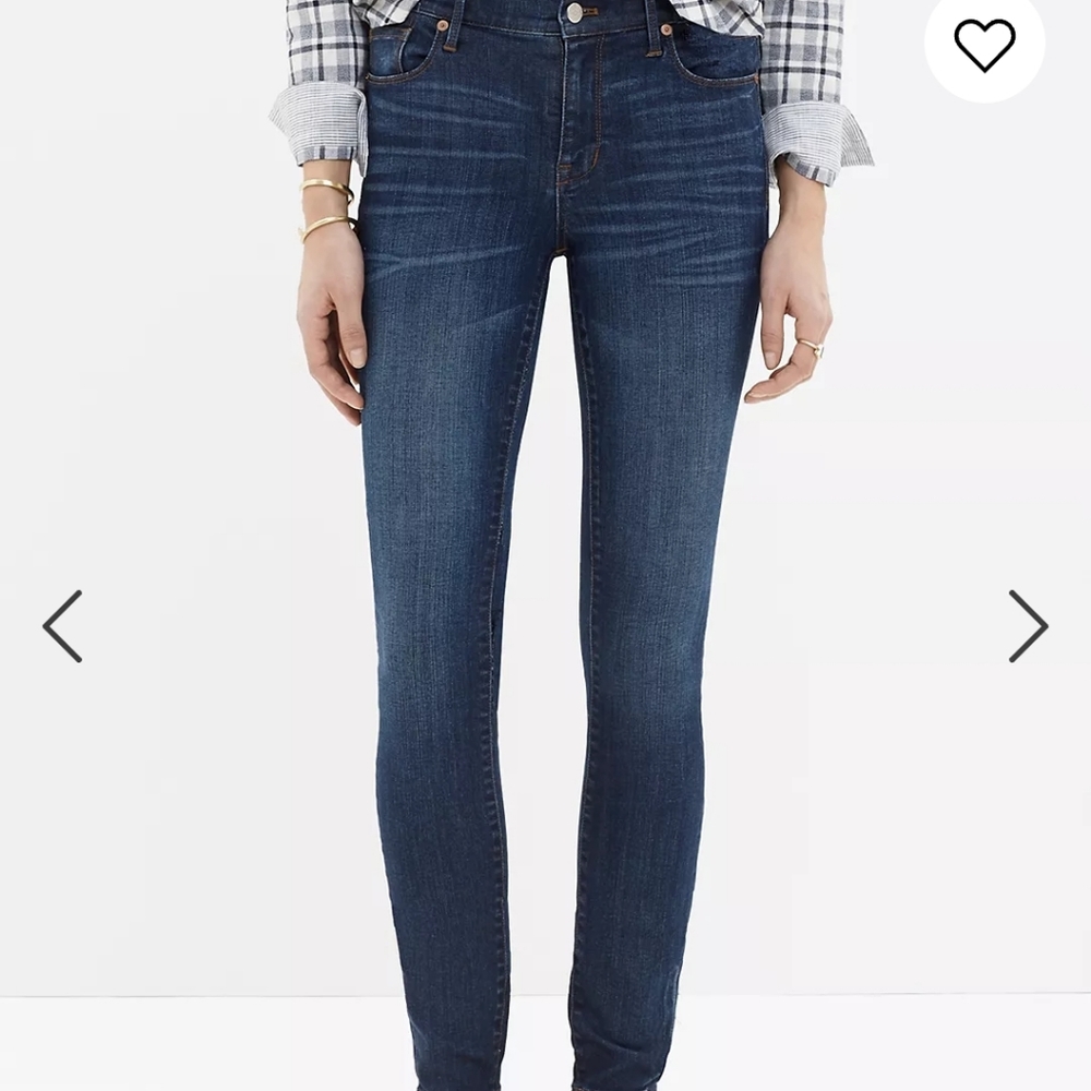 Madewell 9" High Riser Skinny Skinny Jeans